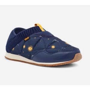 TEVA Women's SUN AND MOON Re EMBER Insignia Blue Moccasin Slipper Sneaker Shoe